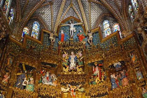 Image result for painted cathedrals Toledo Cathedral, Barcelona Cathedral, Medieval World ...