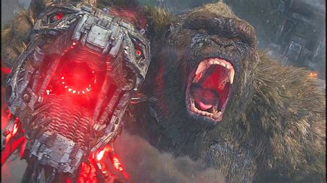 Godzilla Vs Kong Vs Mechagodzilla Final Battle 2K HD (Godzilla vs Kong, 2021) - YouTube