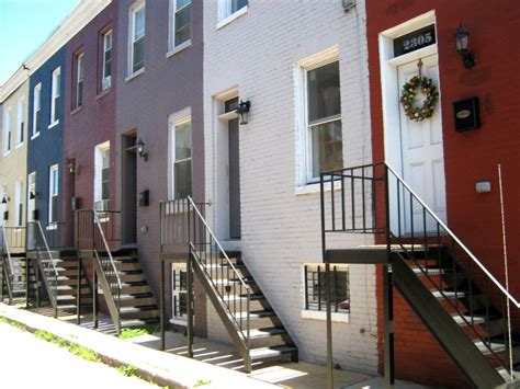 The History of Baltimore Rowhouses