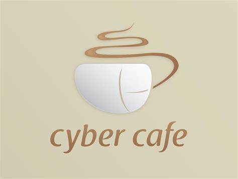 Cyber Cafe logo_ edited by lonuska on DeviantArt