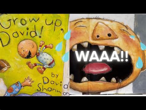 DAVID BOOK! Mommy reads…"Grow Up, David!" By: David Shannon - YouTube