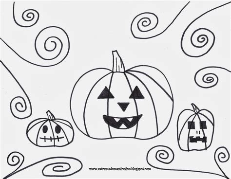 Extreme Domestication: Halloween Coloring Pages