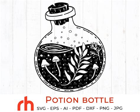 Magic potion bottle svg Potion making svg Witches brew svg | Etsy