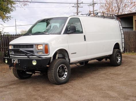4x4 Chevy Camper / Travel Van | Travel van, Vans, Mini van