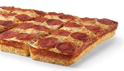 Little Caesars Pepperoni Detroit Style Deep Dish Pizza Nutrition Facts