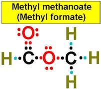 Answer to Drag and Drop Methyl Formate Molecule