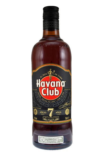 Havana Club 7 Year old Rum Havana Club from Fraziers Wine Merchants