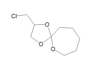 2-(chloromethyl)-1,4,6-trioxaspiro[4.6]undecane - C9H15ClO3, density, melting point, boiling ...