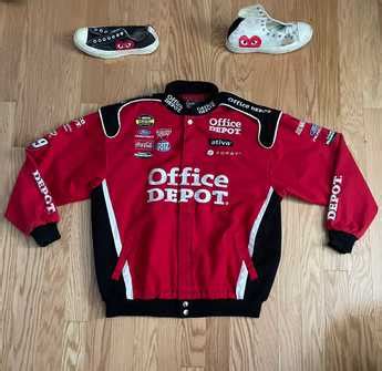 Chase Authentics VINTAGE Office Depot Racing Nascar Jacket | Grailed