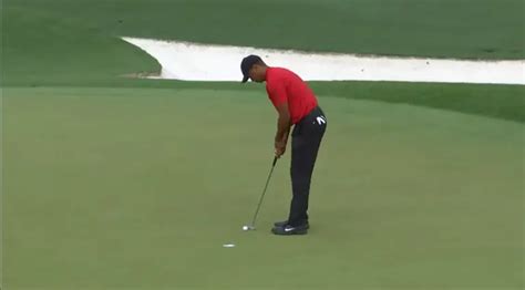 Watch Tiger Woods make the final putt and celebrate Masters victory ...