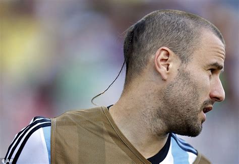 Is Rodrigo Palacio's off-centre rat-tail the worst haircut in World Cup history? | Daily Mail Online