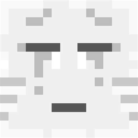 Ghast face | Minecraft characters, Minecraft face, Minecraft party