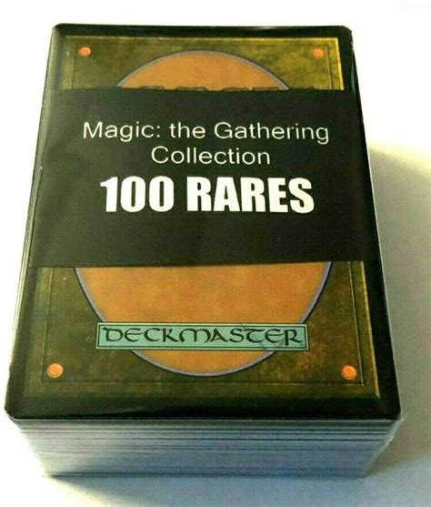 Magic the Gathering RARE 100 Card Rare Lot Trading Card - Etsy