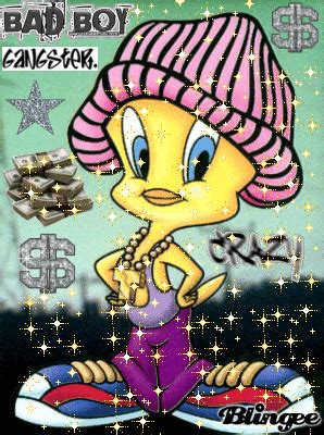 gangsta tweety bird | tweety gangsta tags bird gangsta gangster tweety | Mickey mouse drawings ...