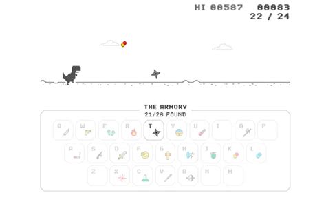 Dino Swords: Google Chrome's Hidden Game