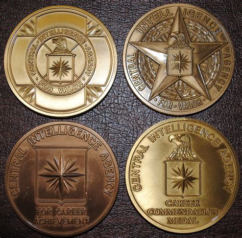 CIA medals | Image Copyright 2010 Matthew R. | Numismatic Bibliomania ...