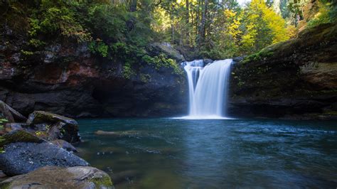 nature, Waterfall, Landscape, Water, Trees Wallpapers HD / Desktop and ...