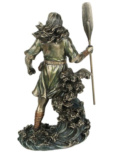 Njord Norse God of Wind and Waters bronzed figurine | BoutiqueTrukado - Boutique Trukado