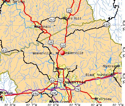 Weaverville, North Carolina (NC 28787) profile: population, maps, real ...