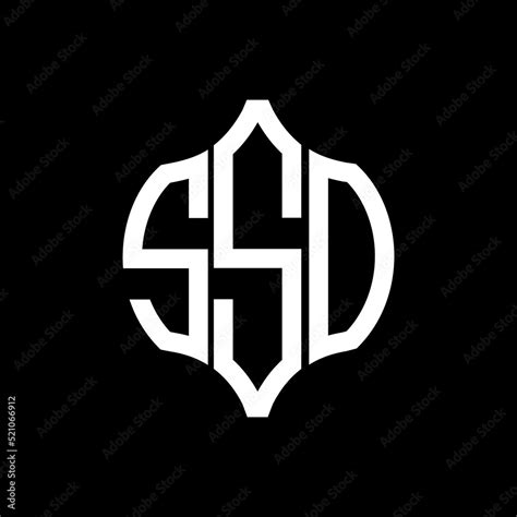 SSO letter logo. SSO best black background vector image. SSO Monogram logo design for ...