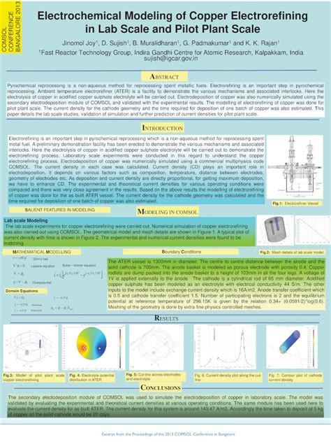 (PDF) Electrochemical Modeling of Copper Electrorefining in Lab ...