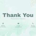 Presentation Ending Thank You Slide Template - SlideKit