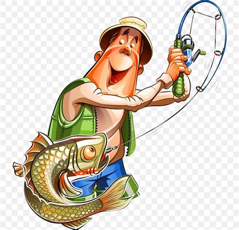 Fishing Rods Cartoon Clip Art, PNG, 737x789px, Fishing Rods, Angling ...