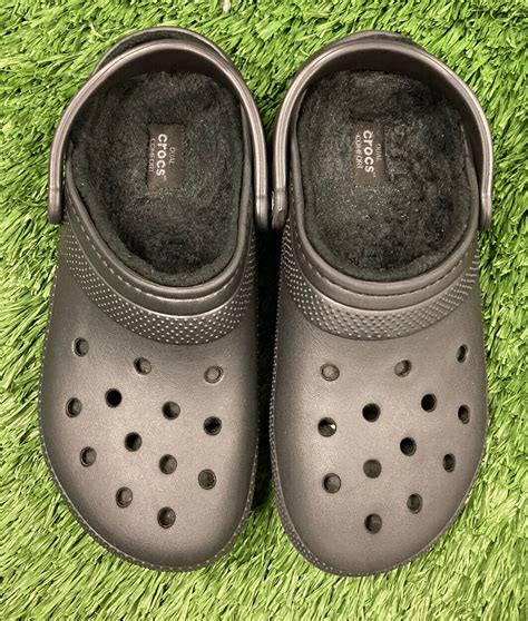 Crocs Clogs Dual Comfort Fur Lined Clogs Black Unisex… - Gem