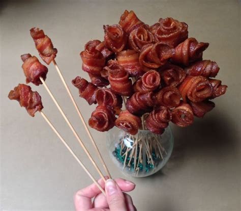 Popular Parties with Panache, Fun Food with Flair and other Whimsical Works | Bacon bouquet ...