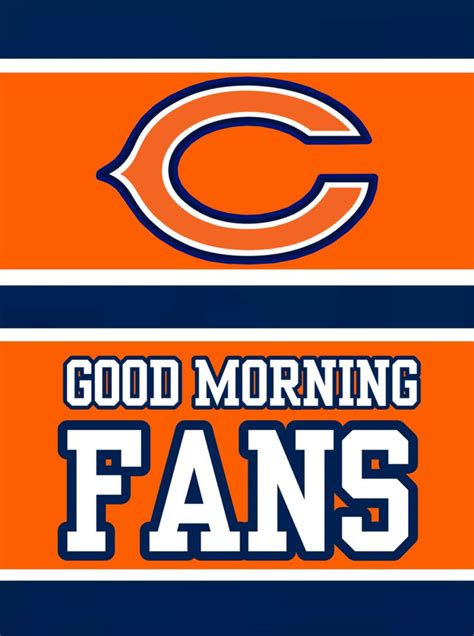 #ChicagoBears #Fans | Chicago bears, Da bears, Chicago