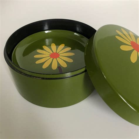 LacquerWare Coasters Avocado Green Davar 1965 | Etsy in 2021 | Vintage pottery bowls, Avocado ...