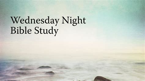 Wednesday Night Bible Study | Memorial Drive Presbyterian Church | Houston