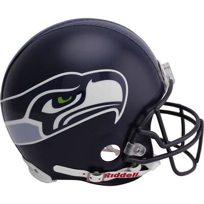 Riddell Seattle Seahawks Authentic Full Size Helmet - College Navy ...