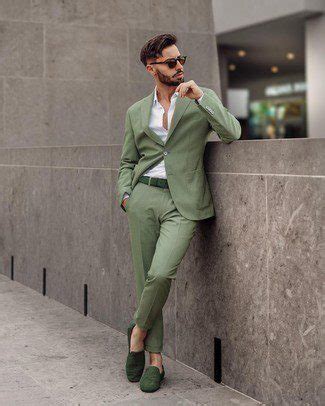 Introducir 51+ imagen green shoes outfit mens - Abzlocal.mx