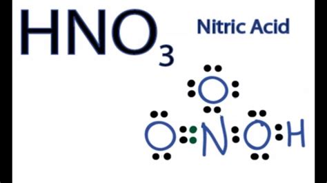 HNO3 Lewis Structure, Molecular Geometry, Hybridization, and MO Diagram ...