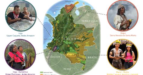 Maps Mania: The Indigenous People of Colombia