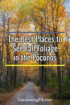 10 Colorful Spots to Visit in the Poconos for Fall Foliage - Uncovering PA