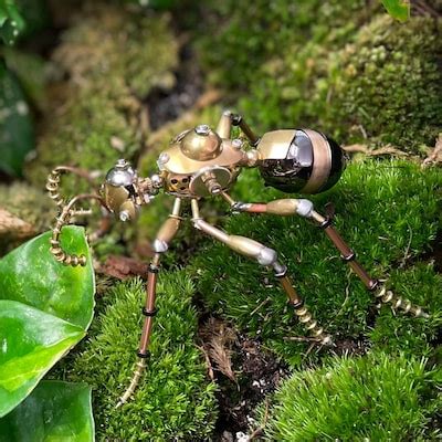 Steampunk Mechanical Insect Mantis Metal Sculpture Insect Steampunk Home Decor Steampunk ...