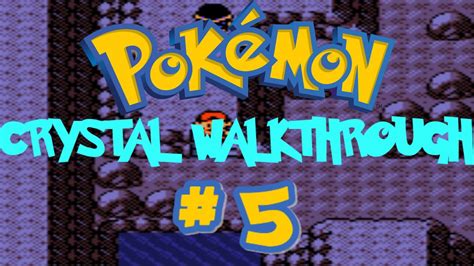 Pokémon Crystal Walkthrough Part 5: Union Cave - YouTube