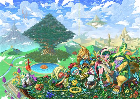 ArtStation - Children Of Mana - Fan Art