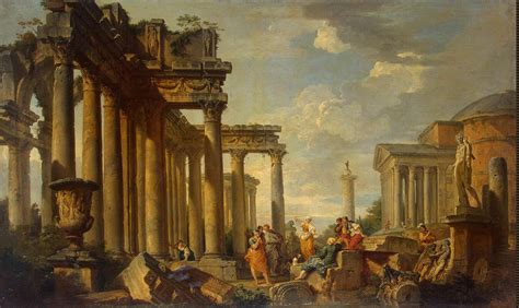 The Fall Of Rome Painting at PaintingValley.com | Explore collection of ...