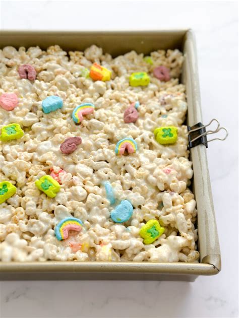 Lucky Charms Cereal Bars - The Salted Sweets