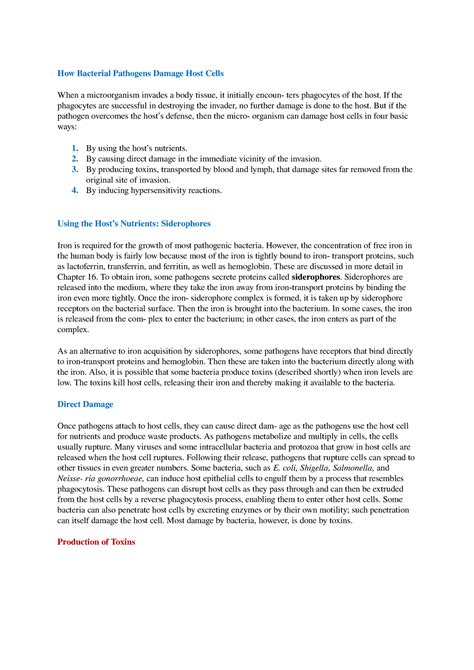 Microbial Mechanisms of Pathogenicity part 3 - How Bacterial Pathogens ...