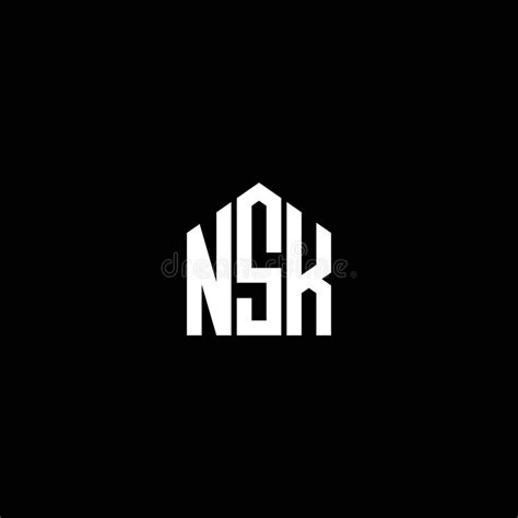 NSK Letter Logo Design on BLACK Background. NSK Creative InitiaNSK ...