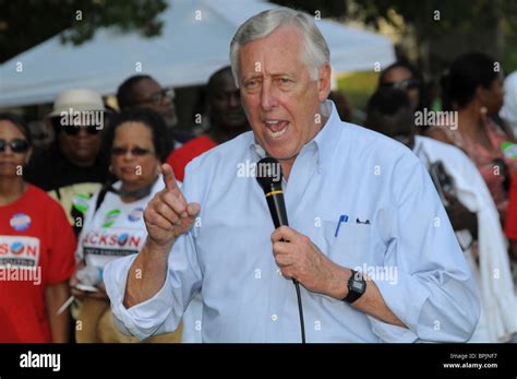 House of Representatives Majority Leader Steny Hoyer tells supporters ...