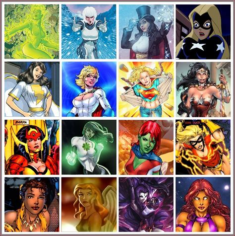 DC Female Villains vs DC Girls - Battles - Comic Vine