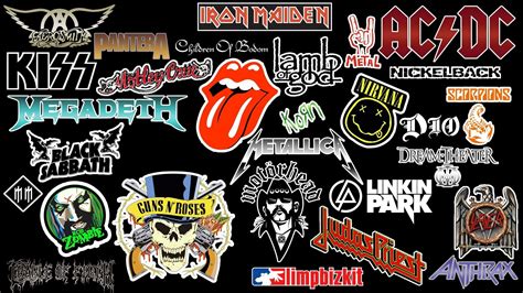 rock music, bands, logo, rock and roll, 1080P, music, rock bands, rock ...