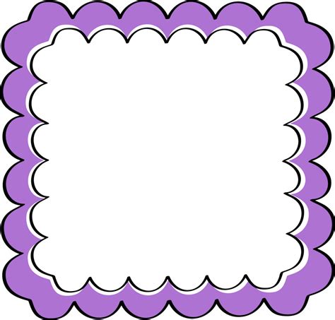 Free Purple Border - ClipArt Best