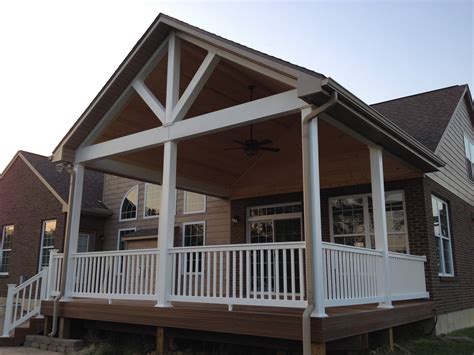 Covered Porch Addition Plans - Get in The Trailer