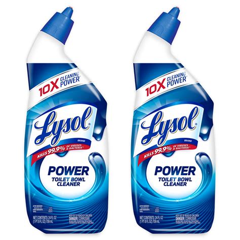 Lysol 24 oz. Power Toilet Bowl Cleaner (Set of 2)